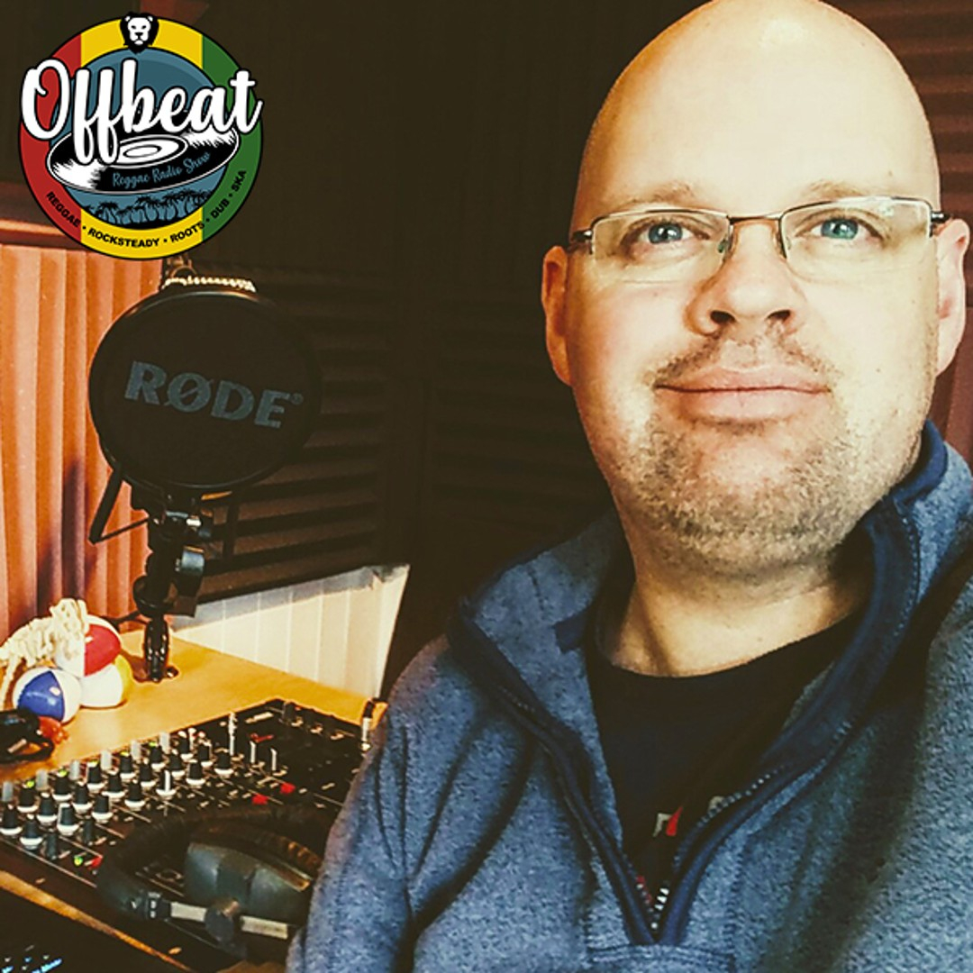 Offbeat Reggae Radio host Andy Luckman