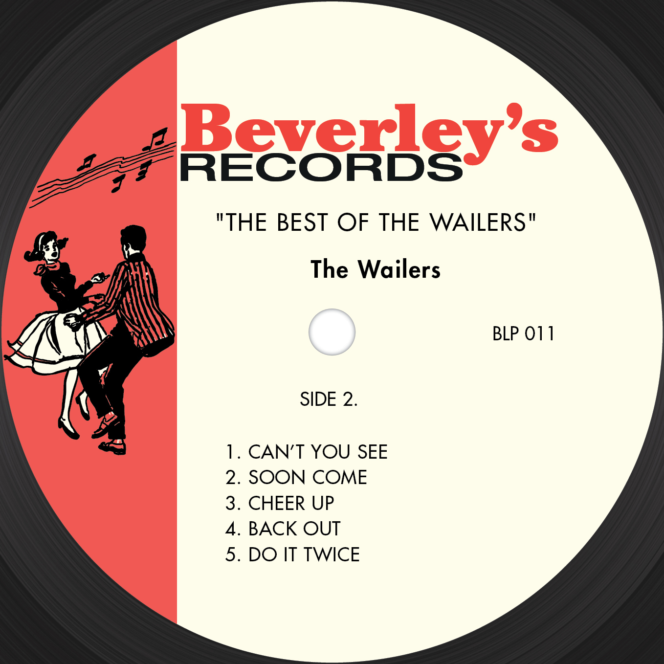 The Best of The Wailers B-side